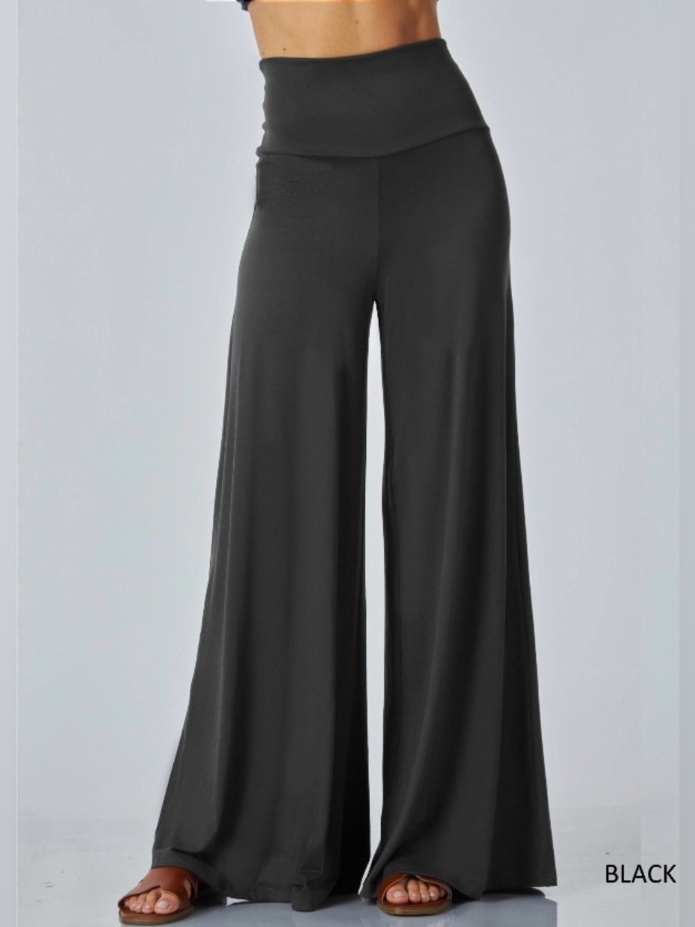 JunieLife High Waist Wide Leg Palazzo Pants